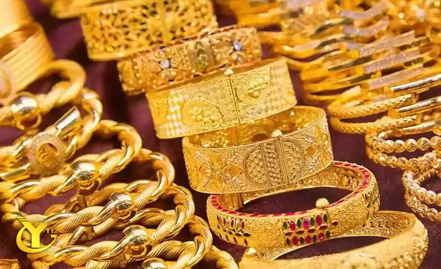 مدل النگوی طلای چند ضلعی